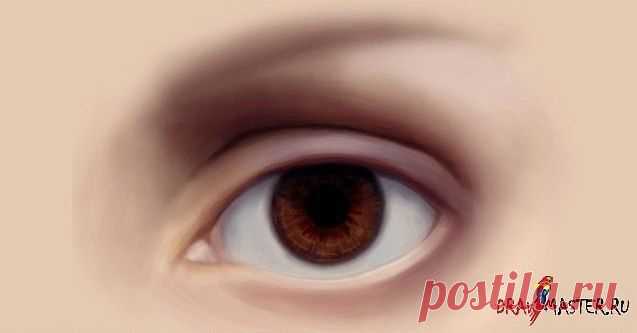 Рисуем глаза - оформление лица..