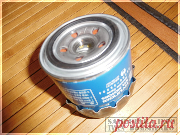 Самодельный съемник масляного фильтра для Hyundai Solaris