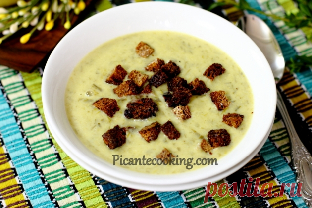 Суп з черемші | Picantecooking