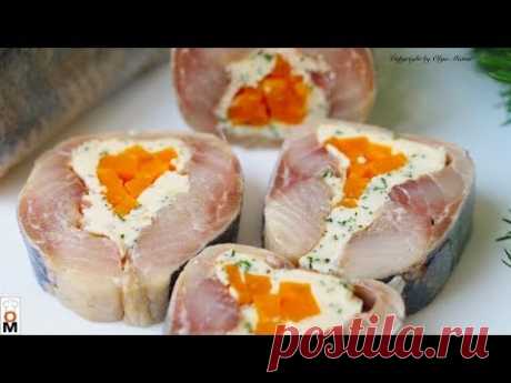 Фаршированная Сельдь (Рулетики из Селедки)