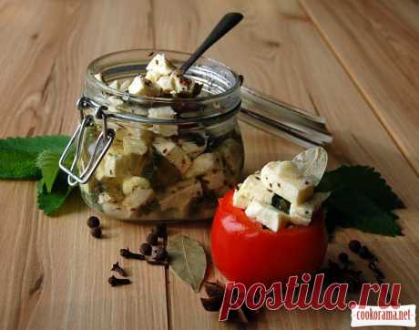 Пряна маринована бринза / Холодні закуски / Кукорама — смачні рецепти!