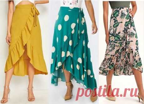 Saia pareô envelope midi com babado Esquema de modelagem de saia pareô envelope com babado midi que também serve para saúda de praia do tamanho 34 ao plus size 56.