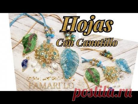 HOJA CON CANUTILLO (BISUTERIA)