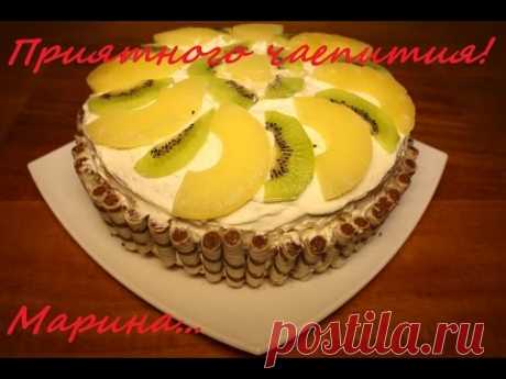 ВКУСНЫЙ ТОРТ СО ВЗБИТЫМИ СЛИВКАМИ И АНАНАСОМ В МУЛЬТИВАРКЕ #РЕЦЕПТЫ ДЛЯ МУЛЬТИВАРКИ REDMOND - YouTube