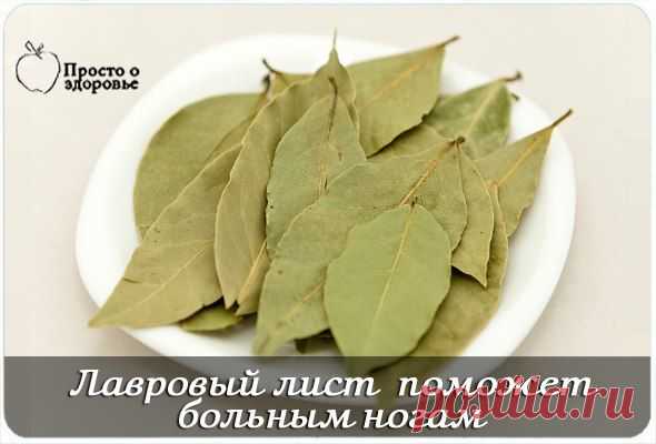 ЛАВРОВЫЙ ЛИСТ ПОМОЖЕТ БОЛЬНЫМ НОГАМ | Женский журнал
