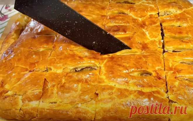 Мясной пирог с картофелем на ужин. Быстрое тесто для пирога с любой начинкой Мясной пирог — это сытное и вкусное блюдо, которое может стать украшением любого стола.