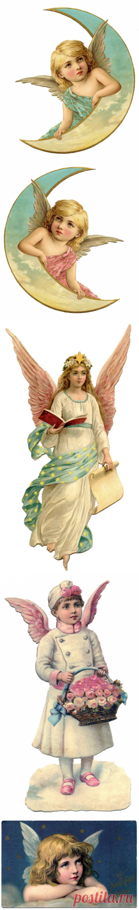14 Лучших Рождественских Изображений Ангелов! - Графика Сказочная