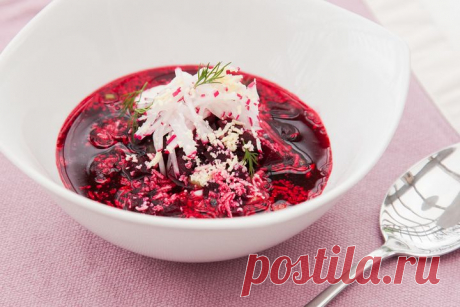 Добавь пикантную нотку!!! Свекольник с соленым огурцом — Вкусные рецепты