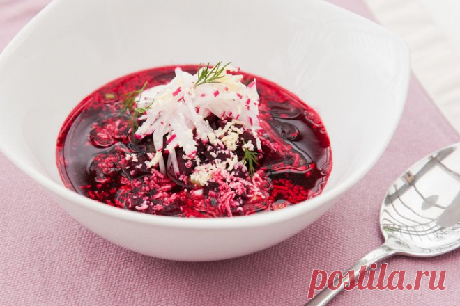 Добавь пикантную нотку!!! Свекольник с соленым огурцом — Вкусные рецепты
