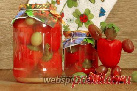 Перец фаршированный виноградом на зиму рецепт с фото, как приготовить на Webspoon.ru