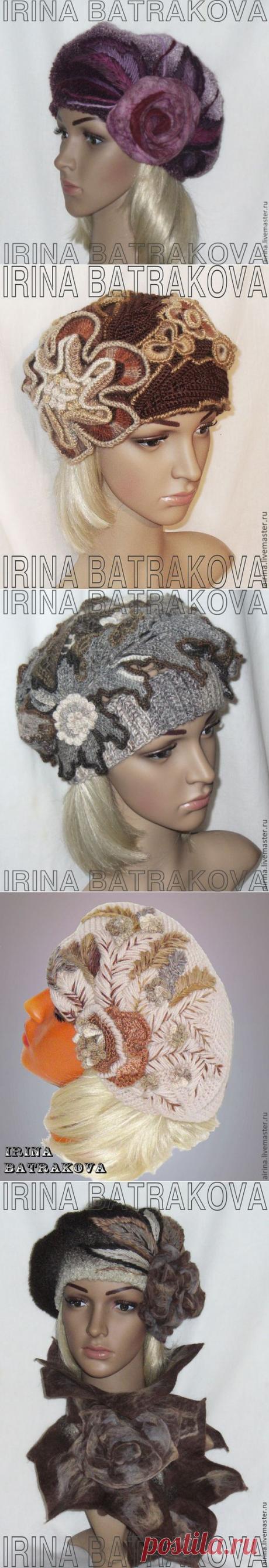 Сказочные береты Ирины Батраковой.