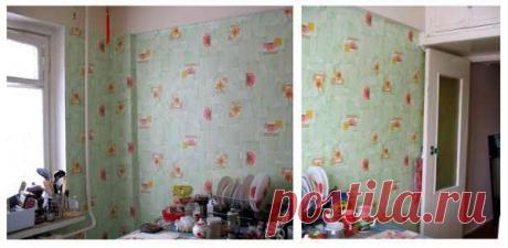 Роспись стены с нишей на кухне самостоятельно | Люблю Себя