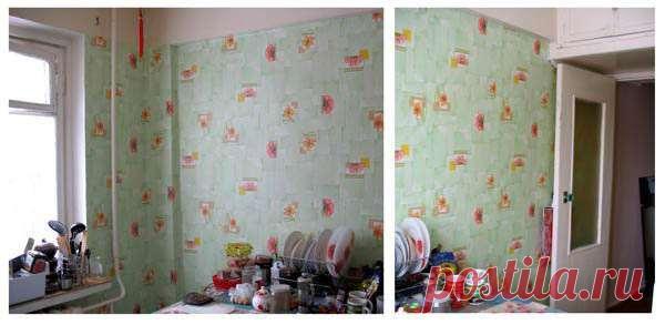 Роспись стены с нишей на кухне самостоятельно | Люблю Себя