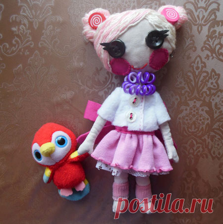 Come cucire un Lalalupsi doll | WomaNew.ru - lezioni di cucito.