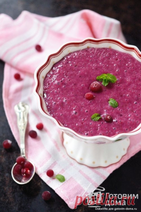 Whipped Porridge - Взбитая овсяная каша с ягодами - пошаговый рецепт с фото на Готовим дома