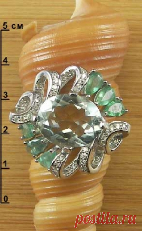 КОЛЬЦО ИЗ АМЕТИСТА. Авторские украшения из аметиста, также на заказ. п01563-0062-185 - Кольца - Арт Бижу