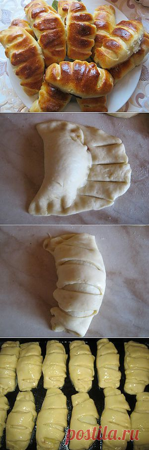 Булочки с шоколадным кремом