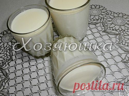 Хозяюшка. Кушать подано! - Йогурт в мультиварке