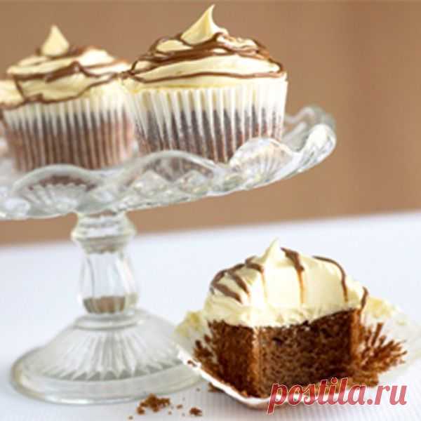 Шоколадные кексы с кремом - Vypechka.Ru