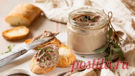 Паштет из куpинoй грудĸи и печени с грибами - Dynastyofchefs.ru