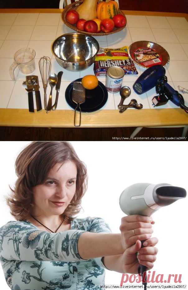Нестандартное использование фена