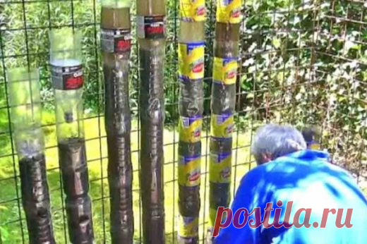 У Сергея было 5 соток земли и большое количество пластиковых бутылок… Увидев его огород, соседи ахнули!  
Как замечательно иметь собственный садовый участок. И желательно недалеко от дома. Он служит стабильным источником экологически чистых продуктов, которые можно получить за небольшую сумму денег. Но …