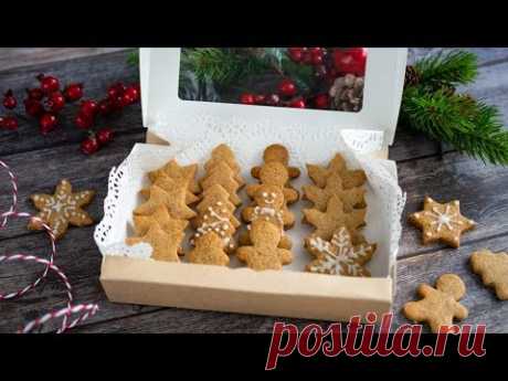 Рождественское Имбирное Печенье | Пряничные Человечки | Gingerbread Cookies | Tanya Shpilko