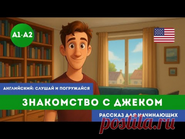 Простой английский рассказ для начинающих. Прокачай английский на слух