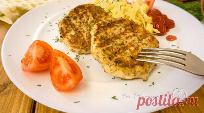 Куриные котлеты на сковороде гриль (пошаговый рецепт с фото) - Pro Vkusnyashki
