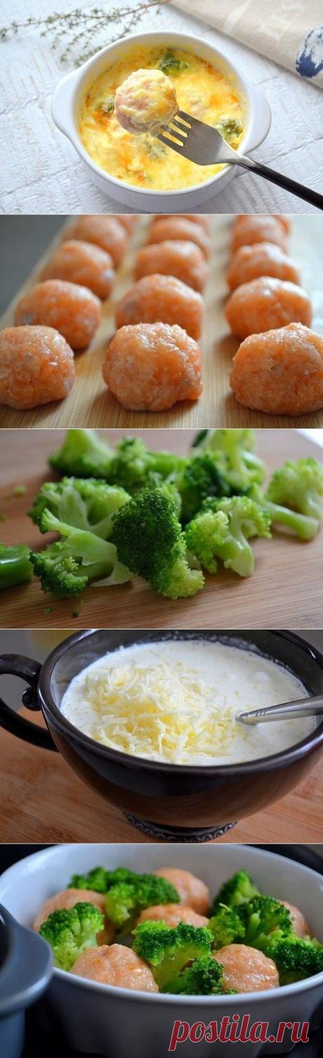 Рыбные фрикадельки в сливочном соусе | Банк кулинарных рецептов