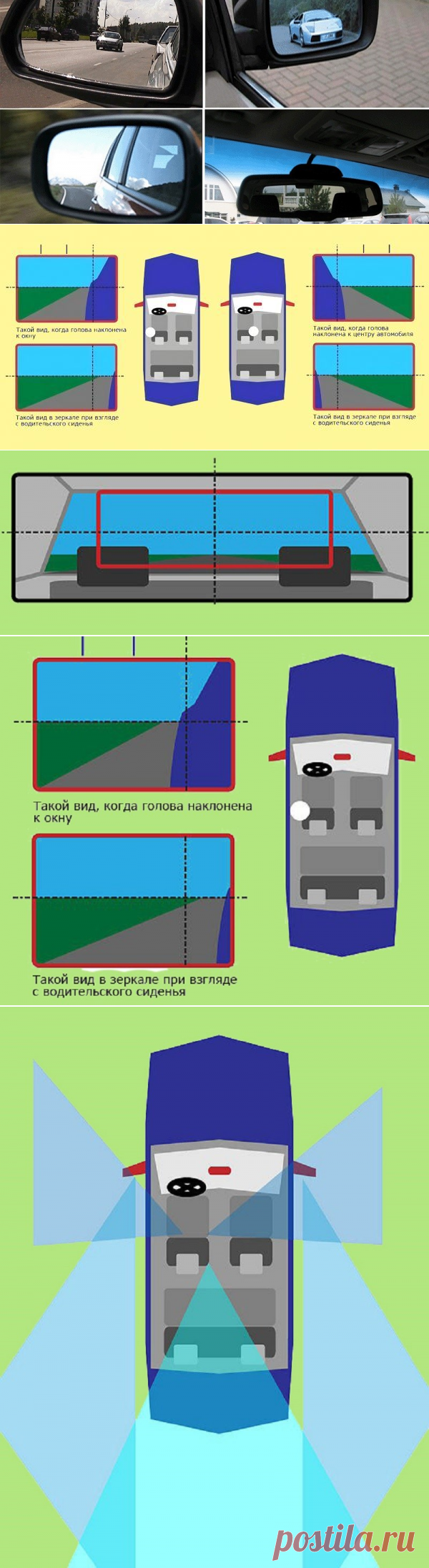 Благодаря ЭТИМ советам отрегулировал зеркала своего автомобиля быстро и правильно! — Копилочка полезных советов