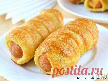 Сосиски в тесте. Рецепт на скорую руку | Подружки