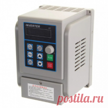 Очень хорошая цена на 2.2кВт частотный преобразователь VFD (~220В/1ф) за $65 Внимание, приличная скидка на преобразователь для трехфазного двигателя.  Нормально подходит для двигателей до 1,5кВт (с запасом).  Питается от бытовой сети 220В (одна фаза).  Можно установить на ЧПУ станок для шпинделя, ...