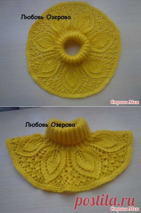 Ажурная манишка - Страна Мам