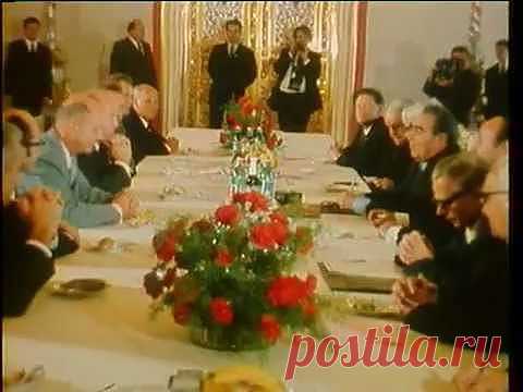 Союз-Аполлон. Встреча Л.Брежнева с экипажами | Back in the USSR
