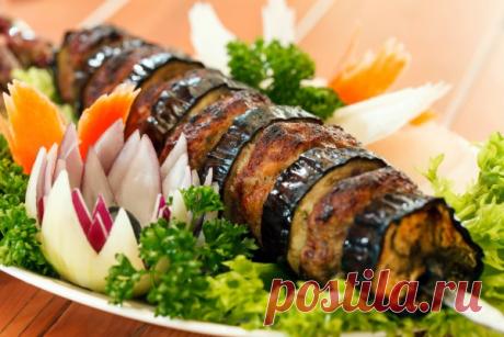 Кебаб с баклажанами - Рецепты. Кулинарные рецепты блюд с фото - рецепты салатов, первые и вторые блюда, рецепты выпечки, десерты и закуски - IVONA - bigmir)net - IVONA