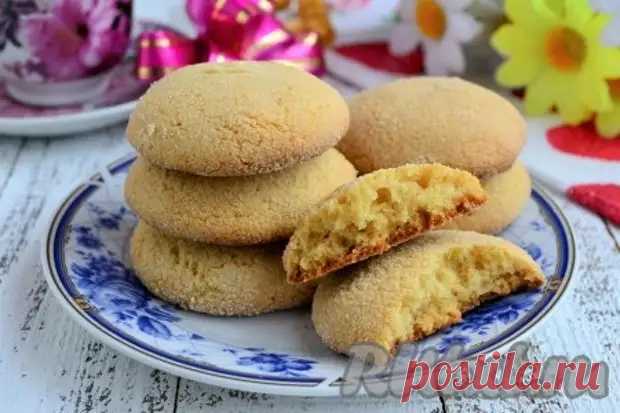 Печенье из манки без муки