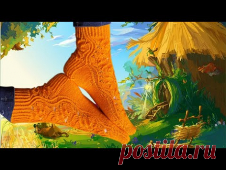 Модные носочки. Спицами.#(2024.)