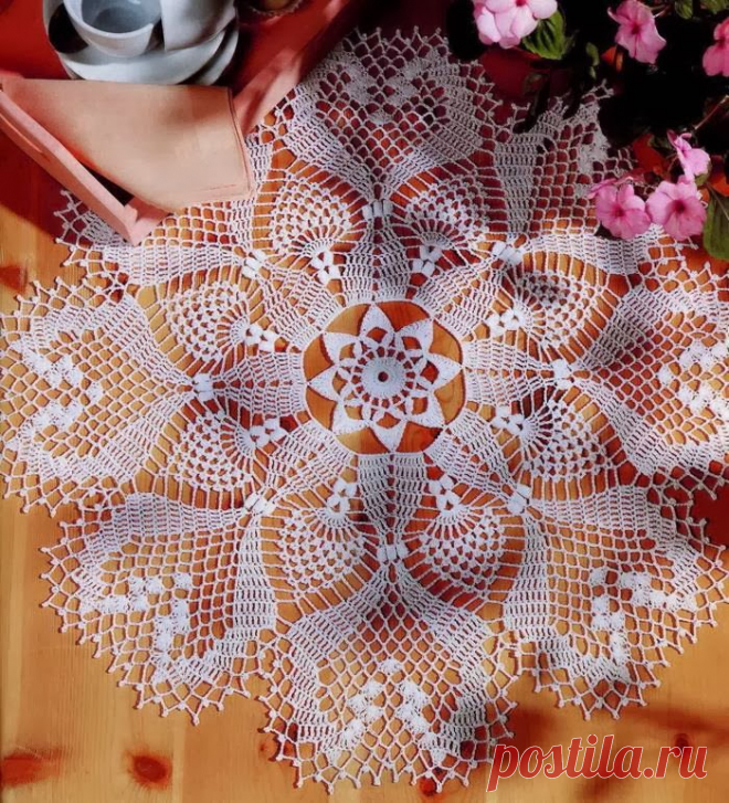Crochet Art: Crochet Pattern of Gorgeous Doily