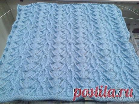 Узор спицами
