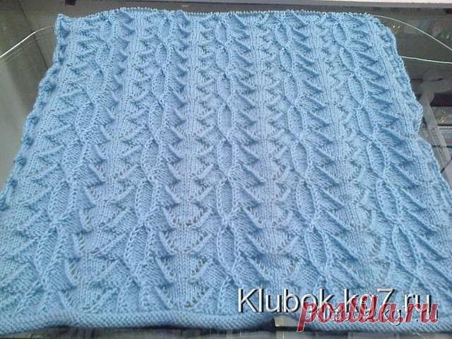 Узор спицами