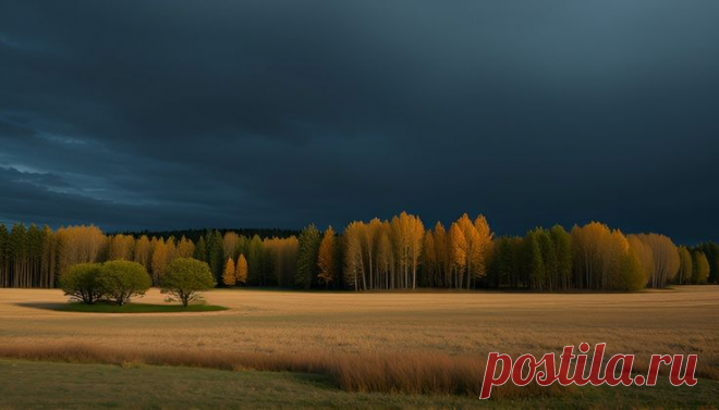 Лес издалека