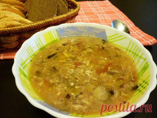 Итальянская кухня, рецепт: Суп из белых грибов и шампиньонов