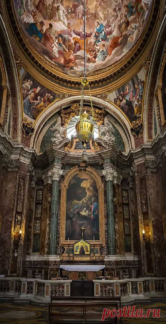Church of St Ignatius, Rome, Italy  |  Pinterest • Всемирный каталог идей