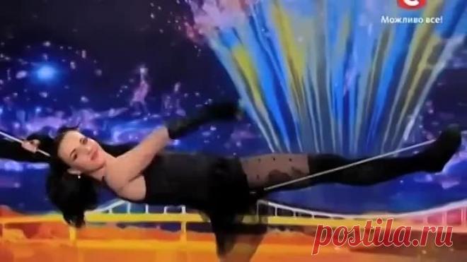 У судей был ШОК, как она села на стул! Просто супер выступление.