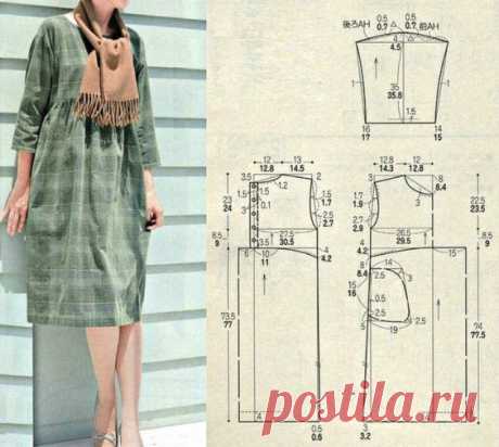 Универсальная вещь на любую фигуру - платья бохо
Подборка простых фасонов и выкройка на заметку
