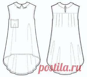 Схемы-выкройки фасонов для бохо стиля