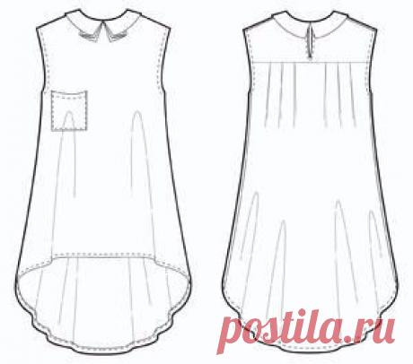 Схемы-выкройки фасонов для бохо стиля