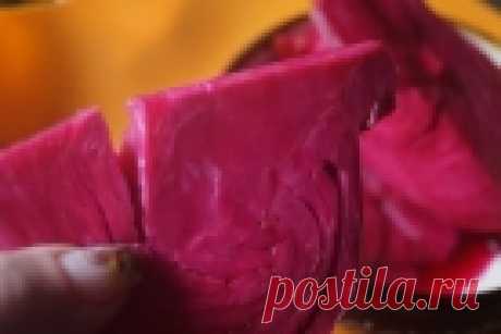 Капуста по-грузински со свеклой - пошаговый рецепт с фото на Повар.ру
