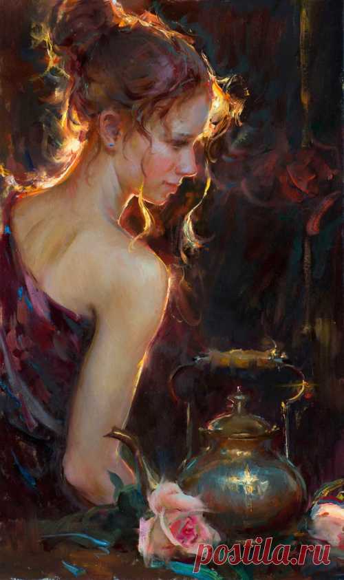 Художник Daniel F.Gerhartz. Одно прекрасное мгновение
